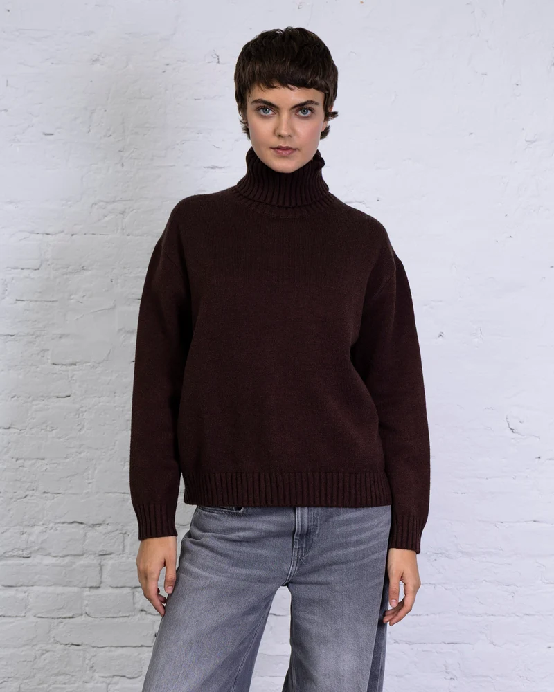 Weicher Rollkragenpullover